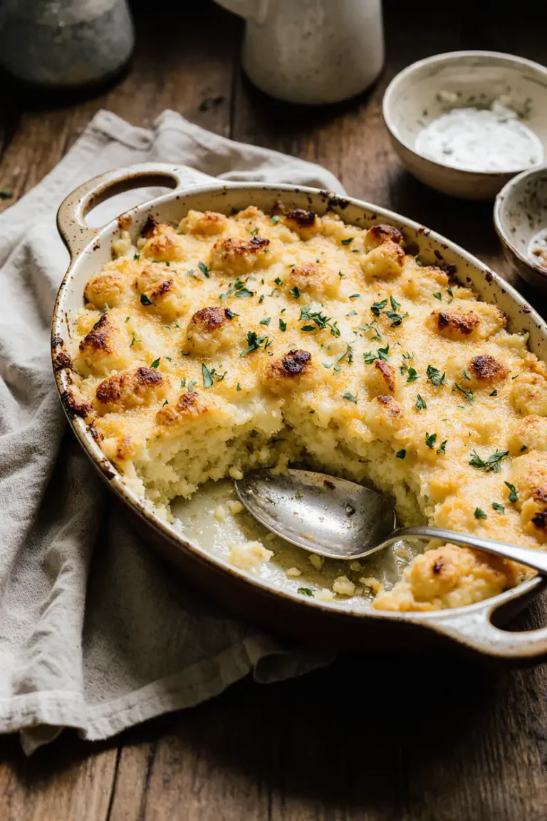 Kartoffel Blumenkohl Auflauf