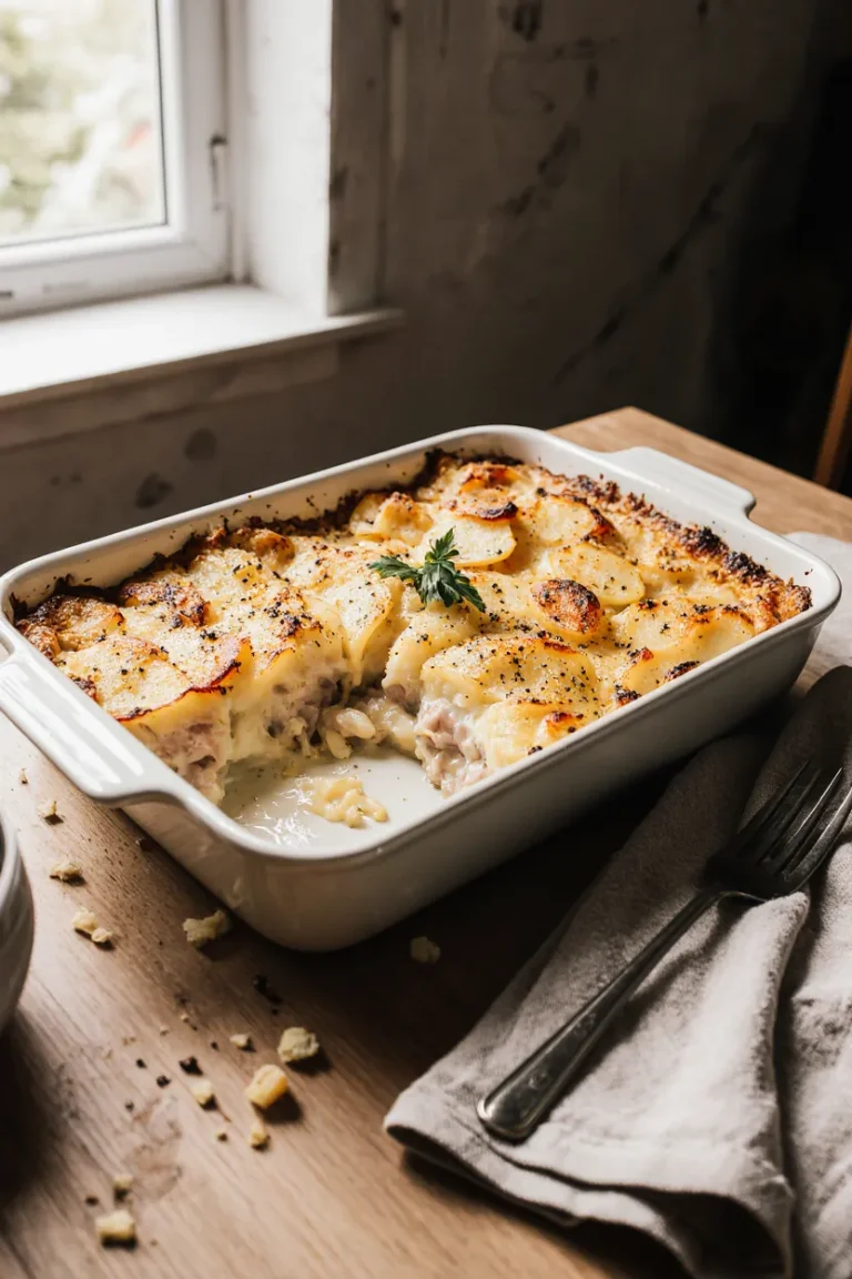 Kartoffel Hähnchen Auflauf