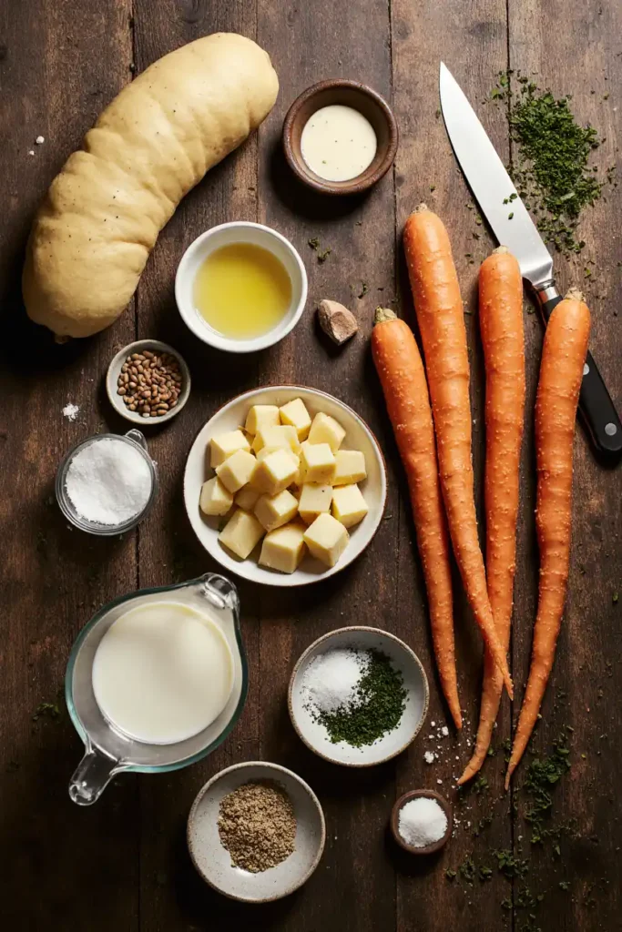 Kartoffel Möhren Stampf