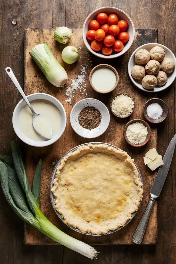 Quiche vegetarisch einfach erklärt: beliebte Varianten, saisonale Zutaten und Tipps für eine gesunde, schnelle Quiche – fertig in 35 Minuten.